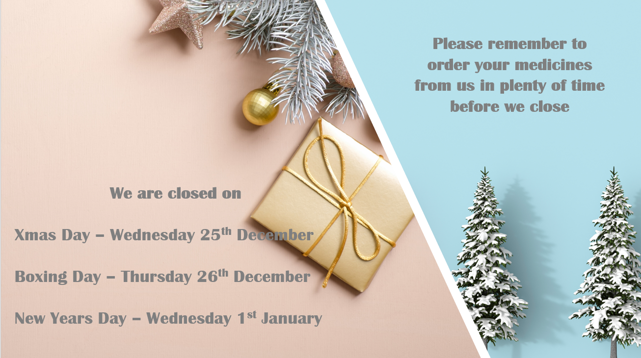 Xmas 2024 Closing Times